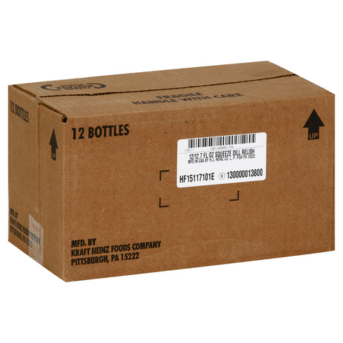 Heinz Dill Relish, 12.7 Fluid Ounce -- 12 per case.