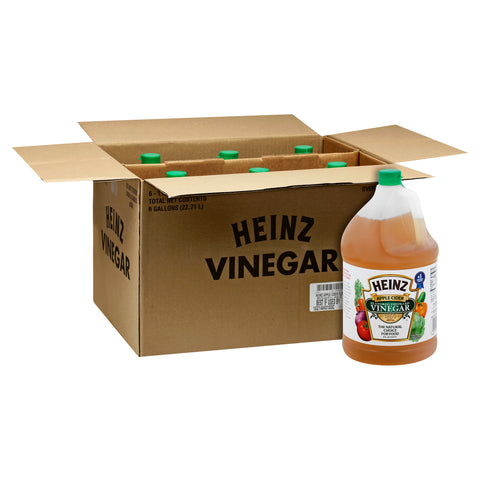 Heinz Apple Cider Flavored Vinegar, 1 Gallon -- 6 Case
