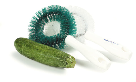 Sparta® BRUSH VEGETABLE W/ STIFF POLYESTER BRISTLES WHITE 8.75
