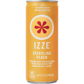 Izze JUICE SPARKLING PEACH CAN