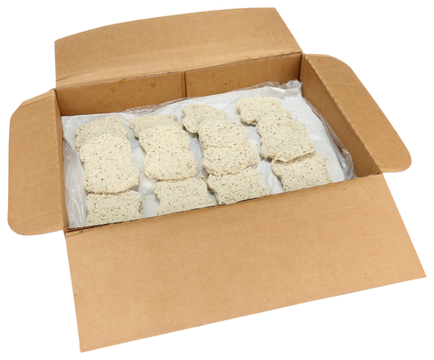 APF Blue Label BEEF BREADED WESTERN STYLE CHOPPED COUNTRY FRIED STEAK W/ BLACK PEPPER 2.7 OZ 10000029270