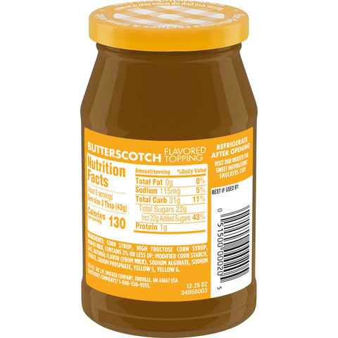 Topping Butterscotch