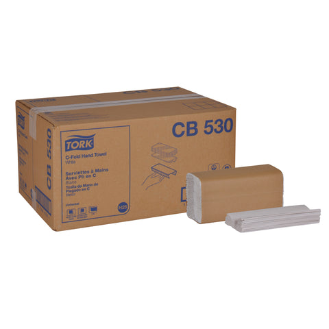 Towel Hand C-fold White 1-ply 10.1x12.8