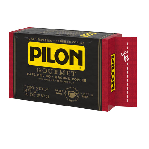 Pilon Gourmet Espresso Coffee, 10 Ounce -- 12 per case.