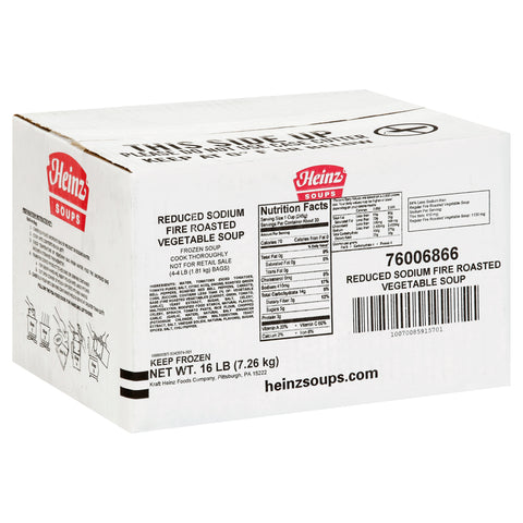 Soup Vegetable Fire Roasted Reduced Sodium 76006866