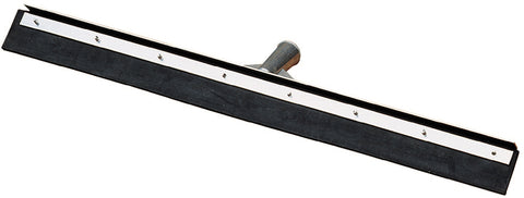 Flo-Pac® SQUEEGEE STRAIGHT BLADE BLACK RUBBER BLACK 24