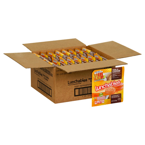 Oscar Mayer LUNCHABLE HAM/CHEDDAR CHEESE CRACKER