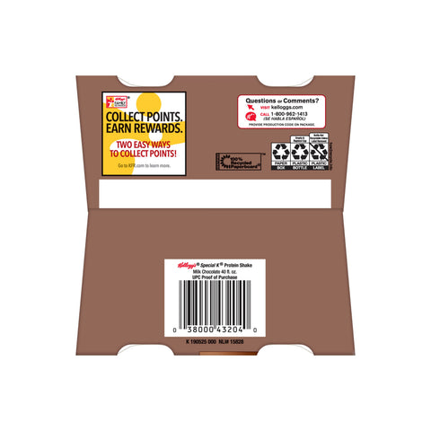 Kelloggs Special K Milk Chocolate Protein Liquid Shake, 10 Fluid Ounce -- 12 per case.