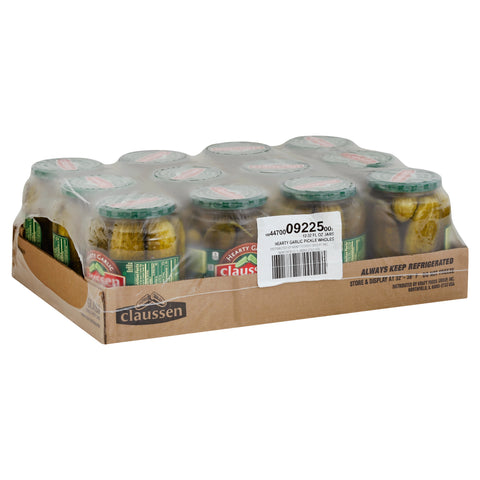 Claussen PICKLE WHOLE HARTY GARLIC REFRIGERATED