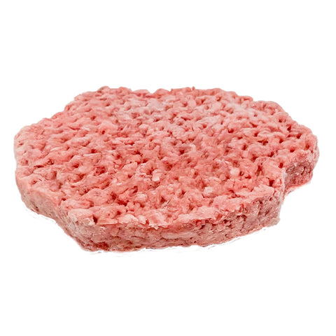Beef Patty Ground Oval Seasoned Frozen 6 Oz
