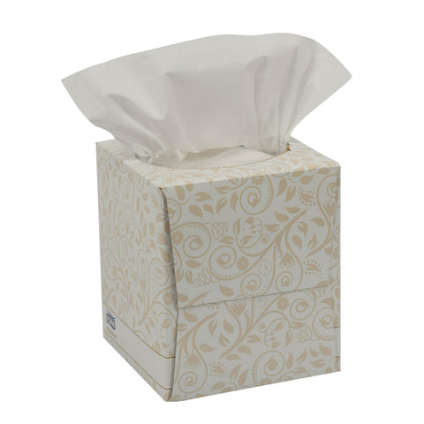 Tissue Facial White 2-ply Cube Box 7.9x8.2
