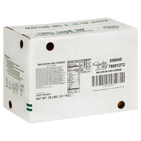 Quality Chef Macaroni and Cheese Entree, 7 Pound -- 4 per case