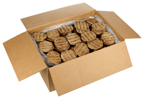 Advancepierre™ BEEF & MUSHROOM PATTIE CHARMARKED CN FC 1.8 OZ 10000068076