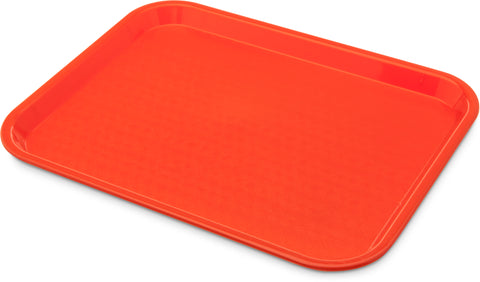 Carlisle TRAY SERVING CAFE® STANDARD ORANGE 10X14