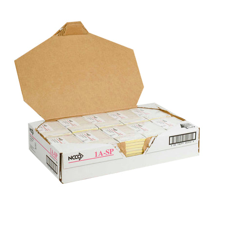 National Checking Company Carbonless Sales Book - 2 Part White, 12 Line, 3.50 x 5.63 inch -- 100 per case.