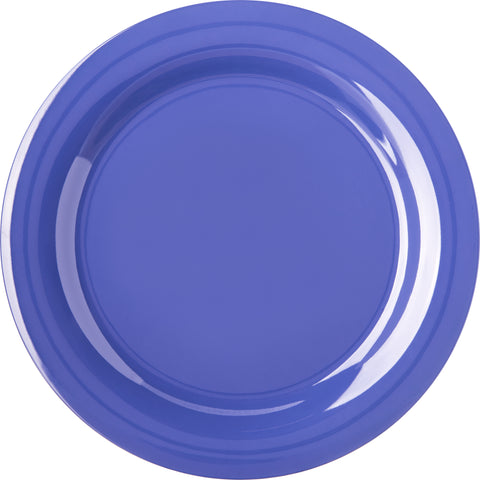 Carlisle PLATE DINNER NARROW RIM DURUS® MELAMINE OCEAN BLUE 10.5