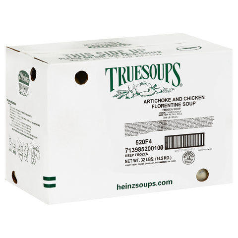 Truesoups® SOUP ARTICHOKE CHICKEN FLORENTINE 520F4/78001544