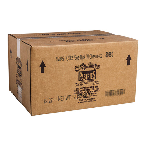 Otis Spunkmeyer Cheese Danish, 2.75 Ounce -- 72 per case.