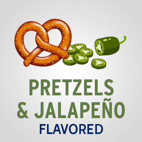 Philadelphia SNACK PRETZELS & JALAPENO CREAM CHEESE DIP