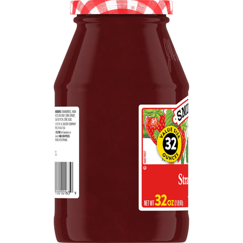 Jam Strawberry Glass Jar