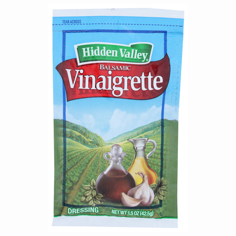 Hidden Valley® DRESSING VINAIGRETTE BALSAMIC SINGLE SERVE PACKET
