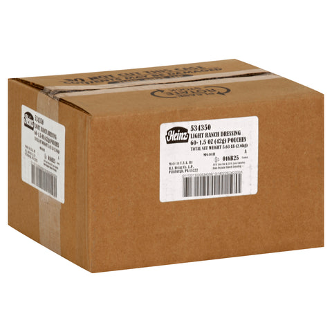 Dressing Ranch Light Single Serve Packet 534350/78000738