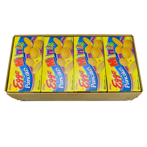 Kelloggs Eggo Mini Buttermilk Pancakes, 40 per pack -- 8 packs per case
