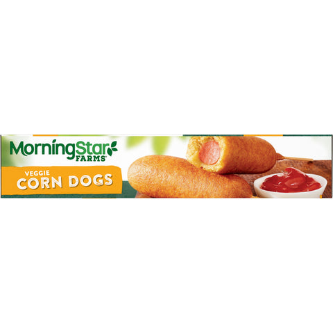 Morning Star Farms Meat Free Veggie Corn Dog, 10 Ounce -- 8 per case.