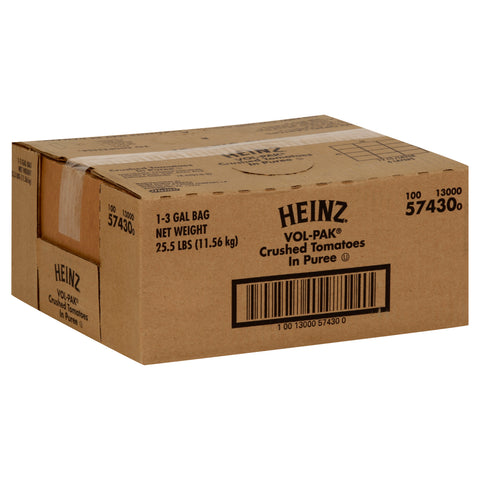 Heinz Crushed Tomatoes in Puree, 3 Gallon -- 1 Case