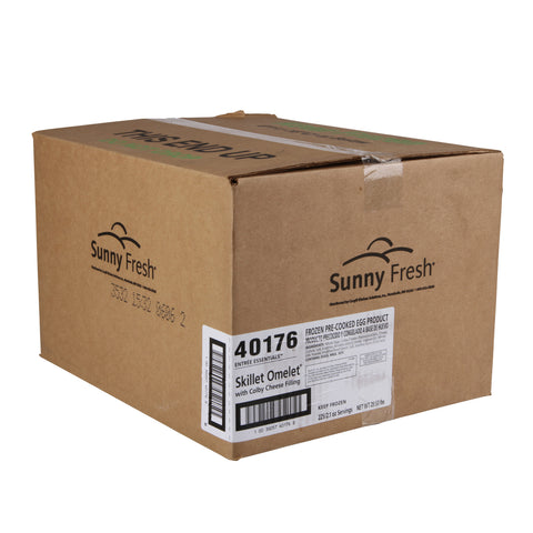 Omelet® Fresh Skillet W/ Colby Cheese, Fz Bulk