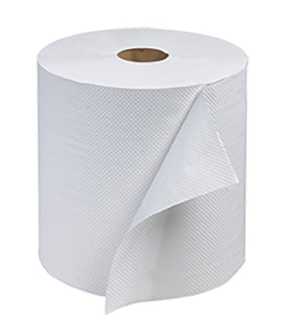 Tork White Advanced Hardwound Paper Towel Roll, 7.88 inch x 1000 feet -- 6 per case