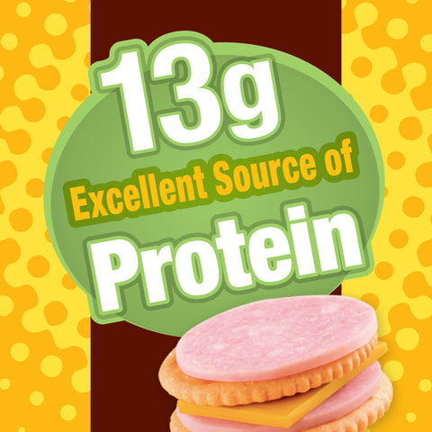 Kraft Oscar Mayer Lunchable Ham and Cheddar Cheese, 4.5 Ounce -- 16 per case.