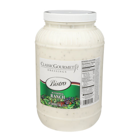 Ventura Foods Classic Gourmet Bistro Buttermilk Ranch Salad Dressing, 1 Gallon -- 4 per case