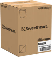 Solo Marble BUCKET PAPER WAXED DOUBLE WRAPPED 83 OZ