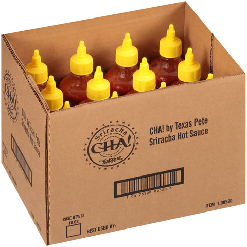Texas Pete® SAUCE SRIRACHA CHA!