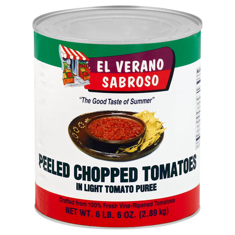 El Verano Sabroso™ TOMATO CHOPPED PEELED IN PUREE 7848530612/78002605