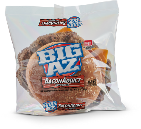 Sandwich Baconaddict Cheeseburger Iw 9.35 Oz 1470-10