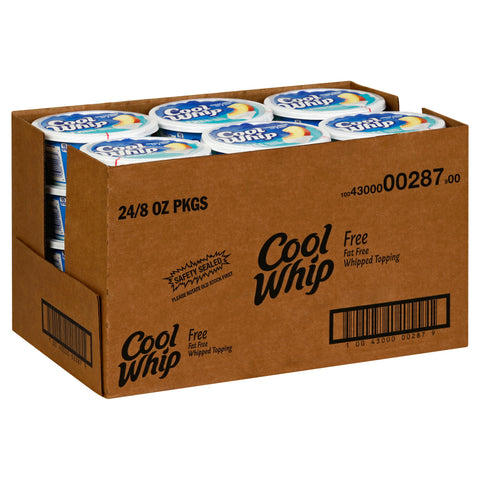 Cool Whip Fat Free Whipped Topping, 8 Ounce -- 24 per case