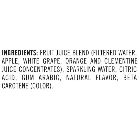 Izze JUICE CLEMENTINE SPARKLING GLASS BOTTLE