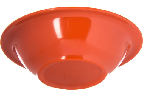 Carlisle BOWL RIMMED DURUS® MELAMINE SUNSET ORANGE 12 OZ