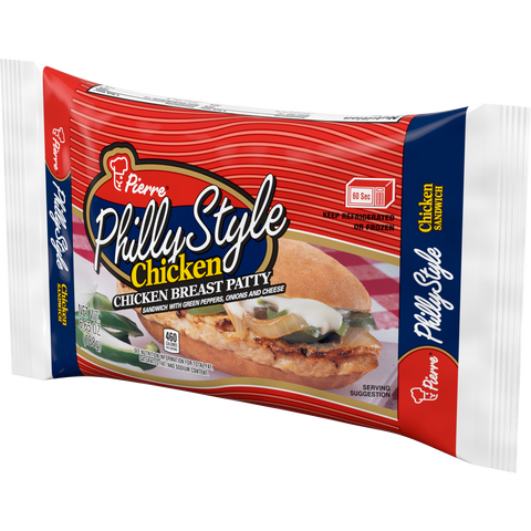 Pierre® SANDWICH PHILLY STYLE CHICKEN IW 6.65 OZ 10000001338