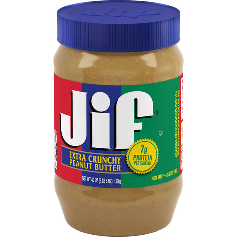 Jif® PEANUT BUTTER CRUNCHY TWIN PACK