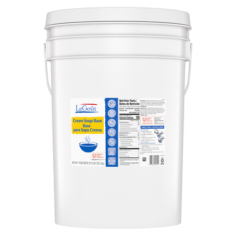 LeGout Cream Soup Base, 22.5 Pound.