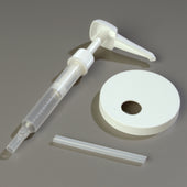 Carlisle PUMP & LID SET (110MM) 5 DIP TUBE - WHITE 