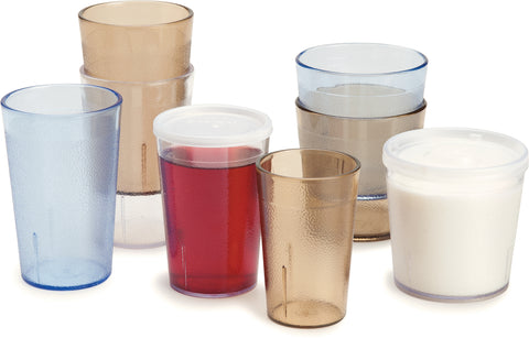 Carlisle TUMBLER STACKABLE™ OLD FASHION SAN PLASTIC CLEAR 9 OZ