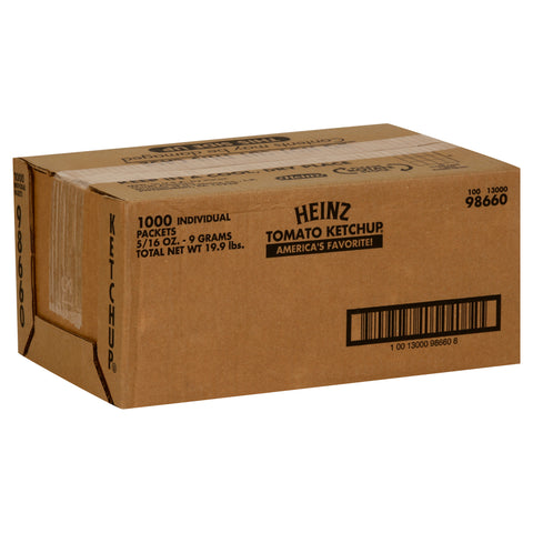 Sysco Classic KETCHUP SINGLE SERVE PACKET (SYS/HNZ) 986600/78000112