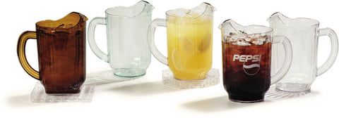 Carlisle PITCHER PLASTIC VERSAPOUR® WINDOW CLEAR 60 OZ