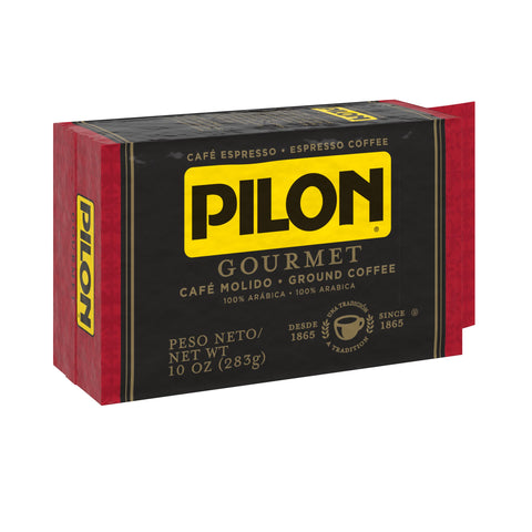 Pilon Gourmet Espresso Coffee, 10 Ounce -- 12 per case.