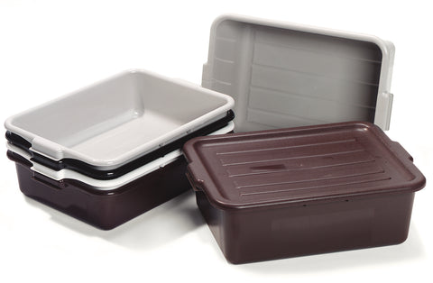 Carlisle BUS BOX COMFORT CURVE™ PLASTIC BLACK 20X15X5
