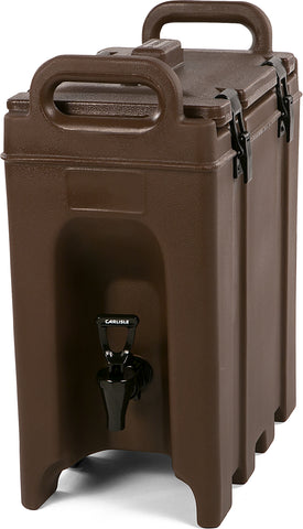 Carlisle DISPENSER CATERAIDE™ LD INSULATED BEVERAGE SERVER BROWN 2.5 GAL